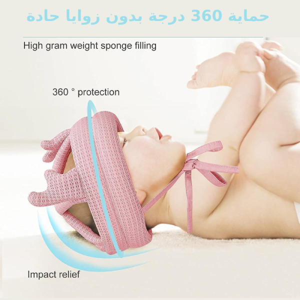 خوذة أمان للأطفال مصنوعة من القطن وإسفنج IXPE.